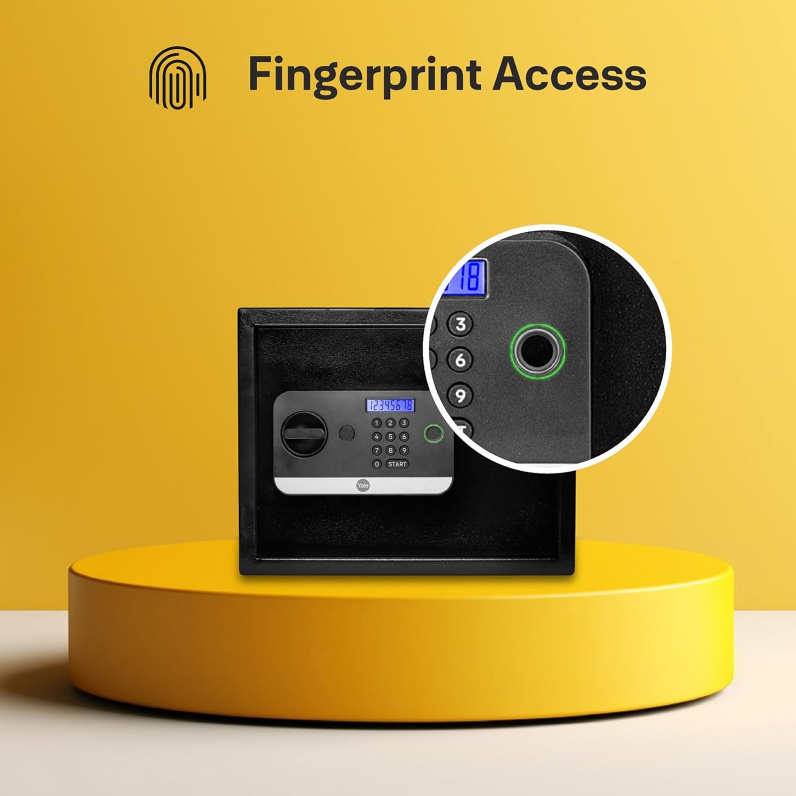 Buy Yale Stellar 250/DB2 16.7 Litres Medium Digital Safety Locker